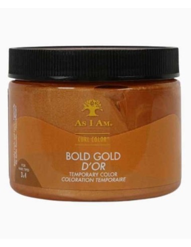 As I Am Curl Color Bold Gold Temporary Color