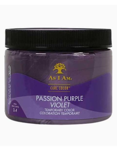 As I Am Curl Color Passion Purple Violet Temporary Color