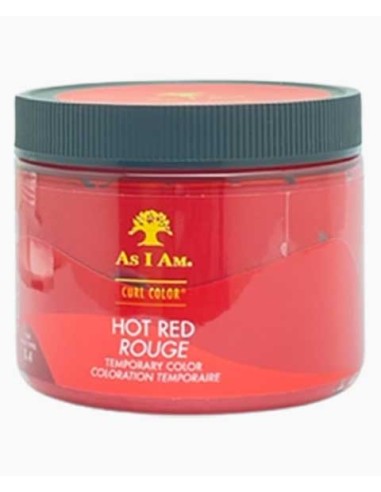 As I Am Curl Color Hot Red Temporary Color
