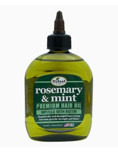 Difeel Rosemary And Mint Premium Hair Oil Infused With Biotin