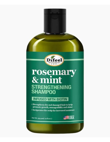 Difeel Rosemary And Mint Shampoo Infused With Biotin