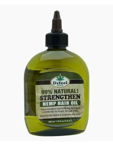 Difeel Hemp 99 Percent Natural Strengthen Hemp Hair Oil