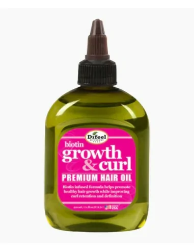 Difeel Growth And Curl Premium Hair Oil