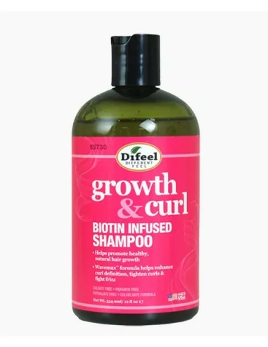Difeel Growth And Curls Biotin Infusion Shampoo