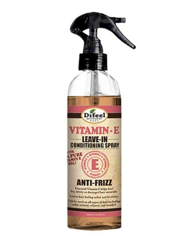 Difeel Vitamin E Anti Frizz Leave In Conditioning Spray