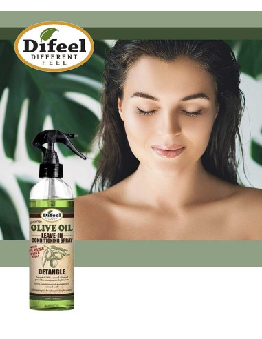 Difeel Olive Oil Detangle Extra Virgin Leave In Conditioning Spray