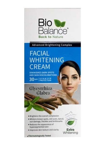 Bio Balance Back To Nature Body Whitening Cream