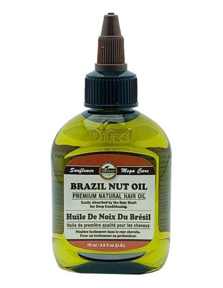 Difeel Brazil Nut Oil Premium Natural Hair Oil Difeel Brazil Nut Oil Premium Natural Hair Oil