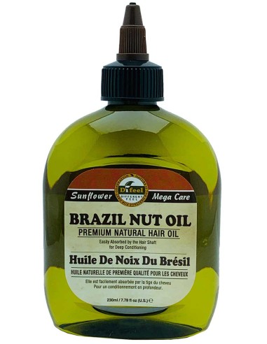 Difeel Brazil Nut Oil Premium Natural Hair Oil Difeel Brazil Nut Oil Premium Natural Hair Oil