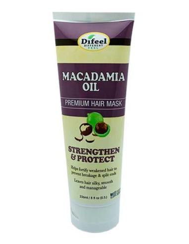 Difeel Strengthen And Protect Macadamia Oil Premium Hair Mask