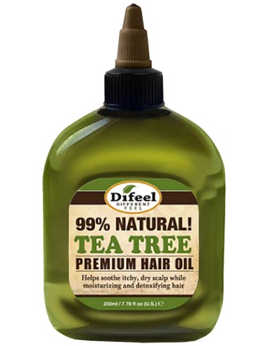 Difeel Tea Tree Oil Premium Natural Hair Oil Difeel Tea Tree Oil Premium Natural Hair Oil