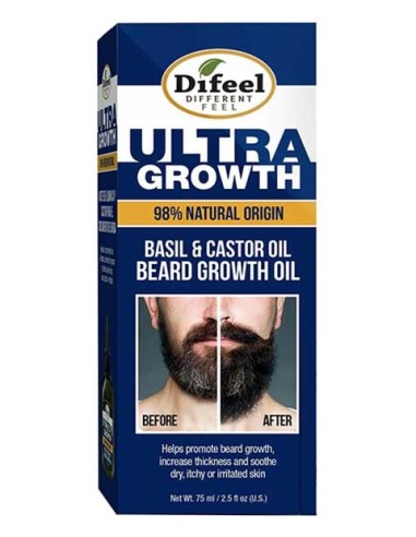 Difeel Ultra Growth Basil And Castor Beard Growth Oil