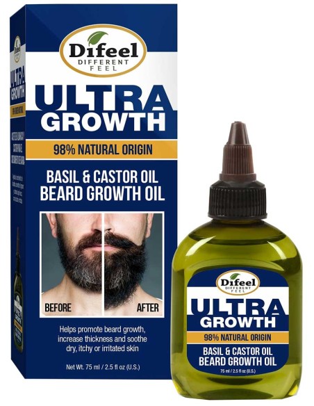 Difeel Ultra Growth Basil And Castor Beard Growth Oil Difeel Ultra Growth Basil And Castor Beard Growth Oil