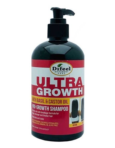 Difeel Ultra Growth Pro Growth Shampoo With Basil