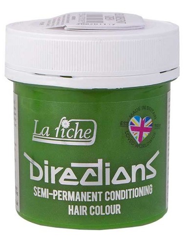 Directions Semi Permanent Conditioning Hair Color Fluorescent Green Directions Semi Permanent Conditioning Hair Color Fluorescent Green