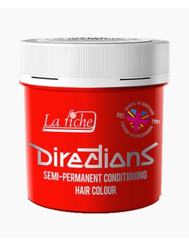 Directions Semi Permanent Conditioning Hair Color Neon Red