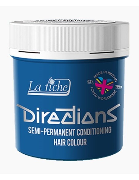 Directions Semi Permanent Conditioning Hair Colour Lagoon Blue Directions Semi Permanent Conditioning Hair Colour Lagoon Blue