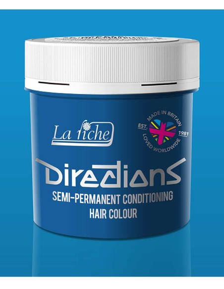 Directions Semi Permanent Conditioning Hair Colour Lagoon Blue Directions Semi Permanent Conditioning Hair Colour Lagoon Blue