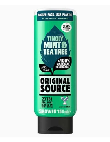 Tingly Mint And Tea Tree Shower Gel