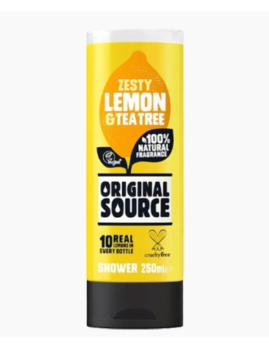 Zesty Lemon And Tea Tree Shower Gel