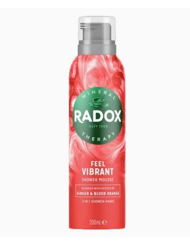 Radox Mineral Therapy Feel Vibrant Shower Mousse