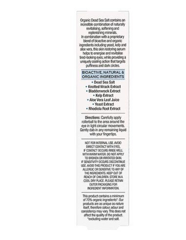 Bioactive Skincare Dead Sea Mineral Eye Rescue Rollerball