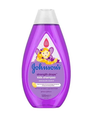 Johnsons Strength Drops Kids Shampoo
