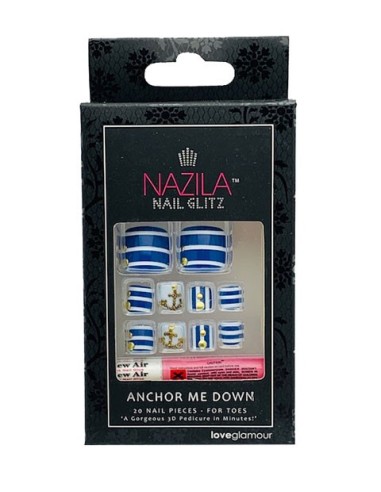 Nail Glitz Love Glamour Anchor Me Down