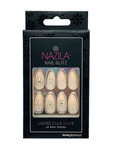 Nail Glitz Love Glamour Ladies Club Nude