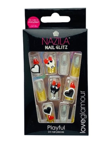 Nail Glitz Love Glamour Playful