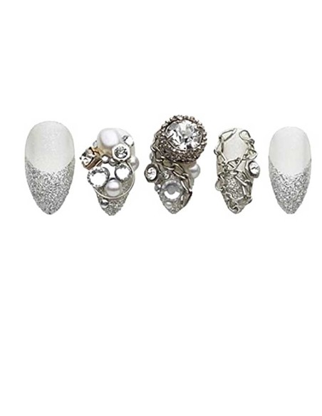 Nail Glitz Love Glamour Silver Carat Nail Glitz Love Glamour Silver Carat