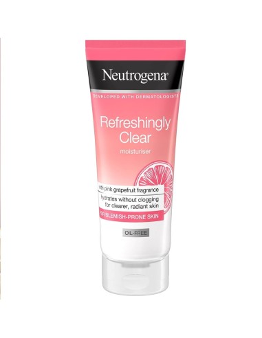 Neutrogena Refreshingly Clear Pink Grapefruit Oil Free Moisturiser