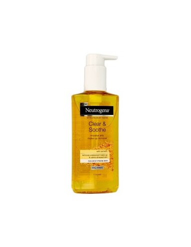 Neutrogena Clear And Soothe Make Up Remover With Turmeric