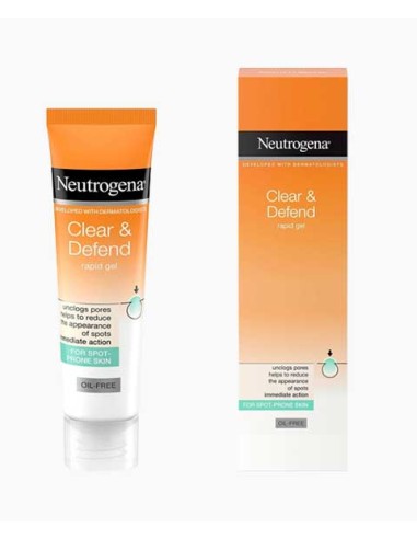 Neutrogena Clear And Defend Oil Free Rapid Gel