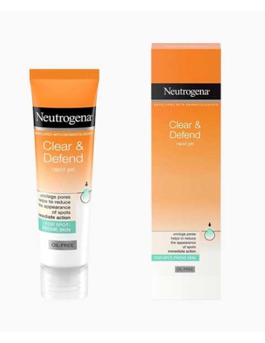 Neutrogena Clear And Defend Oil Free Rapid Gel Neutrogena Clear And Defend Oil Free Rapid Gel