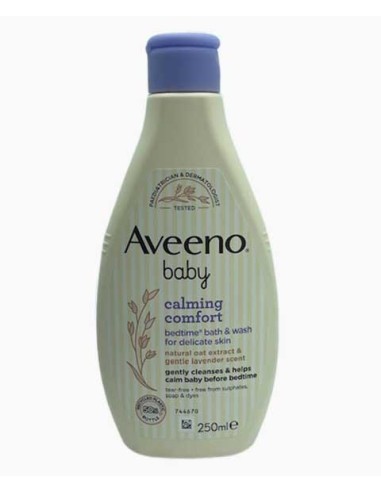 Aveeno Baby Calming Comfort Bedtime Bath And Wash