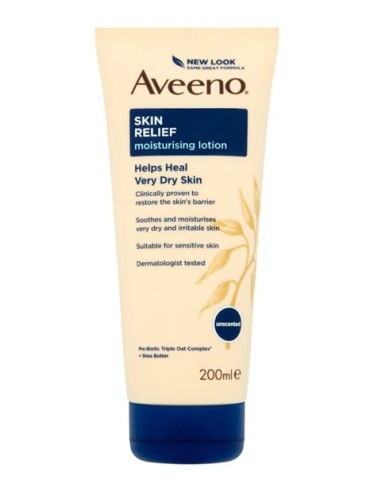 Aveeno Skin Relief Unscented Moisturizing Lotion Tube