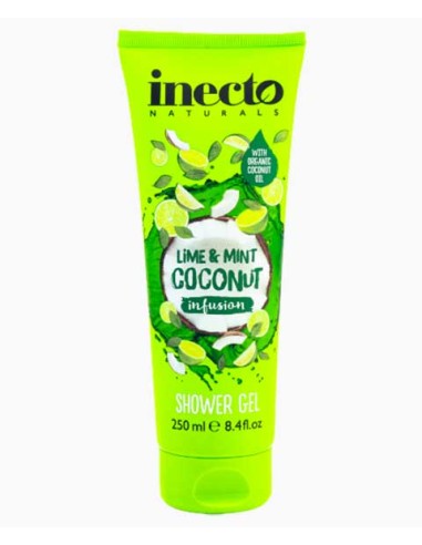 Inecto Naturals Lime And Mint Coconut Infusion Shower Gel