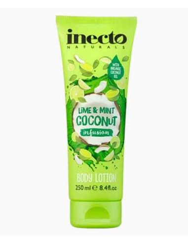 Inecto Naturals Lime And Mint Coconut Infusion Body Lotion