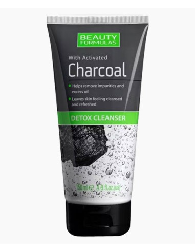 Beauty Formulas With Activated Charcoal Detox Cleanser