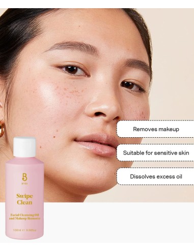 Bybi Swipe Clean Facial Cleansing Oil And Makeup Remover Bybi Swipe Clean Facial Cleansing Oil And Makeup Remover