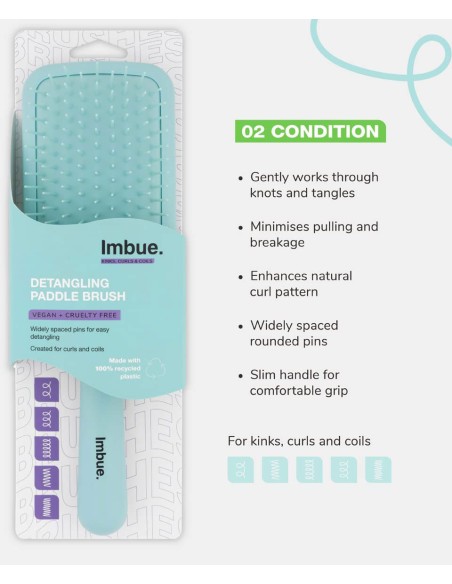 Imbue Detangling Paddle Brush Imbue Detangling Paddle Brush