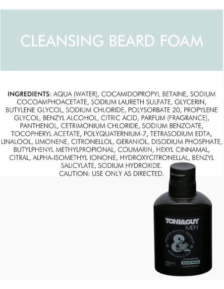 Men Cleansing Beard Foam Men Cleansing Beard Foam