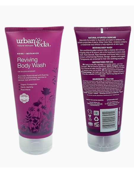 Urban Veda Rose Botanics Reviving Body Wash Urban Veda Rose Botanics Reviving Body Wash