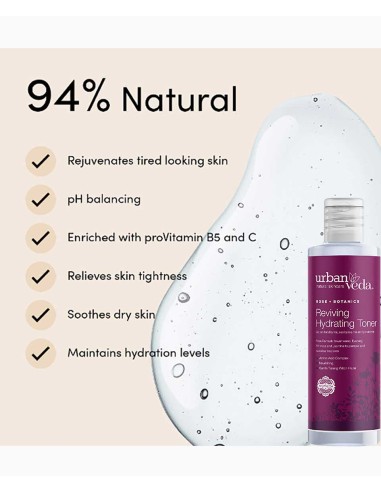 Urban Veda Rose Botanics Reviving Hydrating Toner Urban Veda Rose Botanics Reviving Hydrating Toner