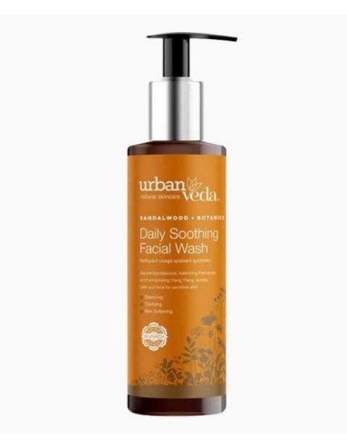 Urban Veda Sandalwood Botanics Daily Soothing Facial Wash