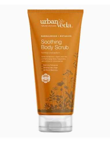 Urban Veda Sandalwood Botanics Soothing Body Scrub