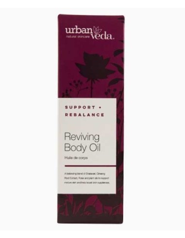 Urban Veda Support Rebalance Reviving Body Oil