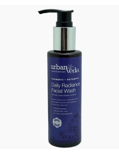 Urban Veda Turmeric Botanics Daily Radiance Facial Wash