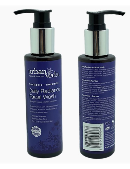 Urban Veda Turmeric Botanics Daily Radiance Facial Wash Urban Veda Turmeric Botanics Daily Radiance Facial Wash